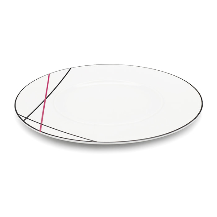 6 assiettes plates 29cm BISTROT CHEF