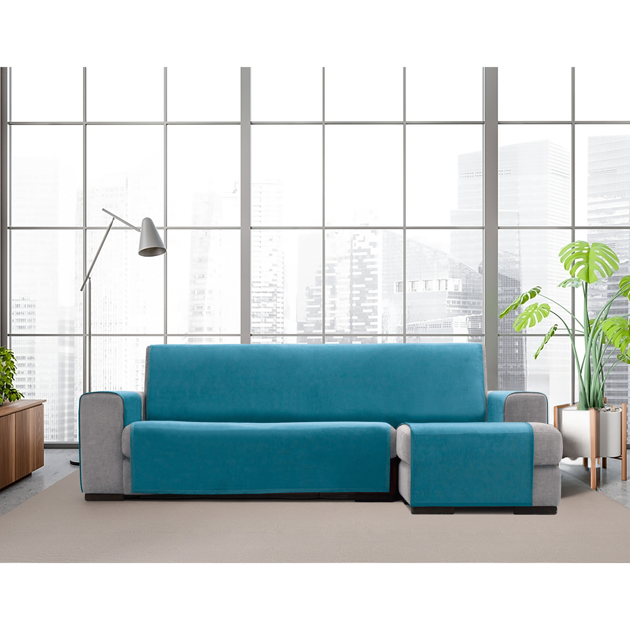 Cubre Sofá Chaise Longue Derecha modelo MIRTO
