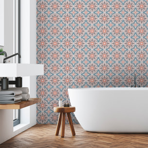 Stickers muraux - Sticker Mural Carrelage adhésif Cuisine Salle de Bain - 60 STICKERS CARRELAGES AZULEJOS CATIA