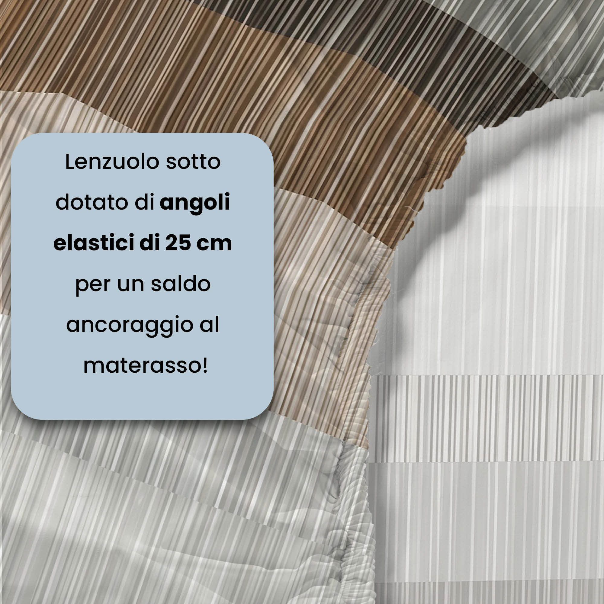 COMPLETO LETTO INFINITY - 100% Microfibra