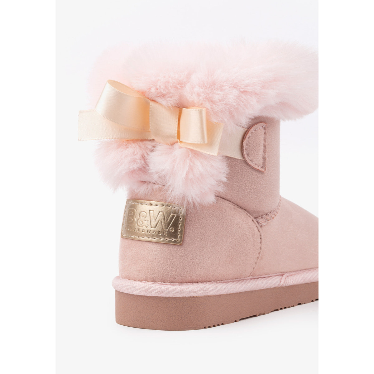 Botas Australianas con Lazo en Rosa