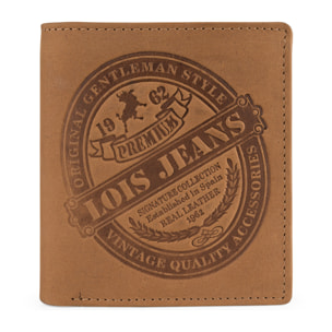 Cartera Hombre Piel Lois Compton Marron