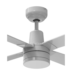 Ventilador de Techo ø122 cm con LED y Wifi Reversible Hypersilence ELECTRA KLASSFAN