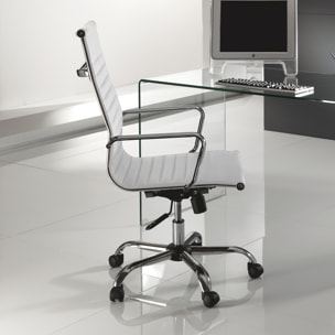 Tomasucci poltrona da ufficio TASK WHITE bianco