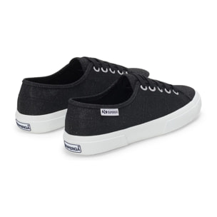 Superga - Zapatillas Mujer Negro - 3750 Jersey Lame Leggera