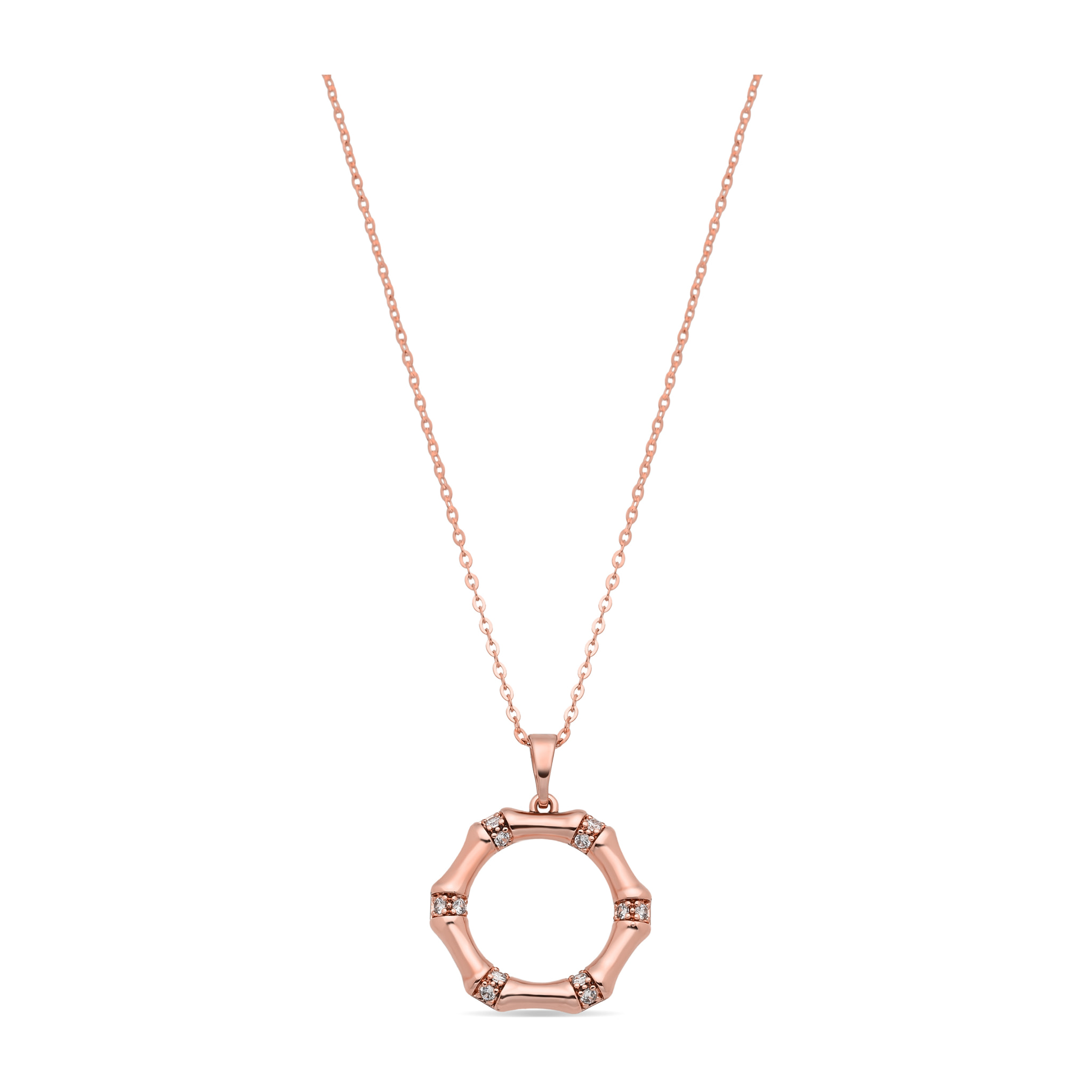 Collar Haut acabado oro rosa 18k