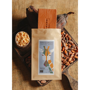 Tablette de chocolat au lait au riz soufflé - Bean To Bar - 75g Bio