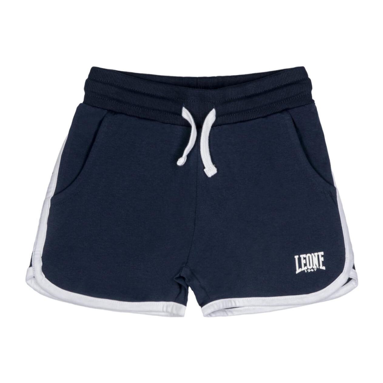 Pantalón corto de niña Leone Sporty de algodón sin perchar