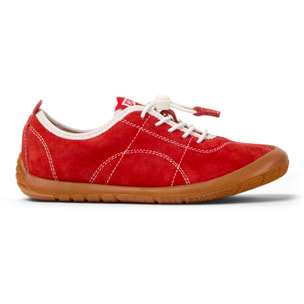 Zapatillas - CAMPER Peu Path Kids - Rojo - Cuero nobuk