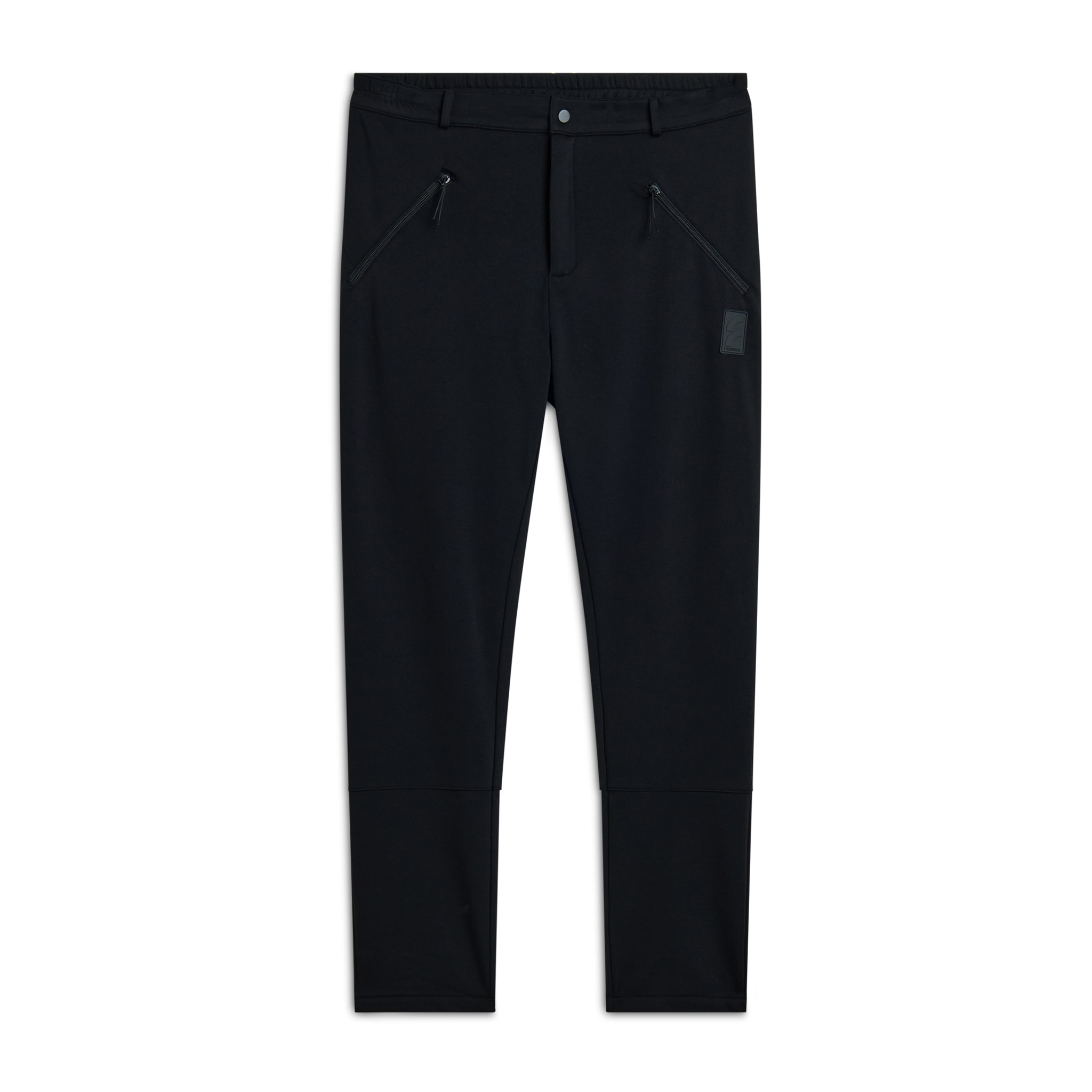 Pantalone Sportivo Regular Fit da Uomo con Zip e Passanti