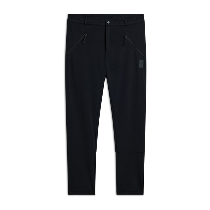 Pantalone Sportivo Regular Fit da Uomo con Zip e Passanti