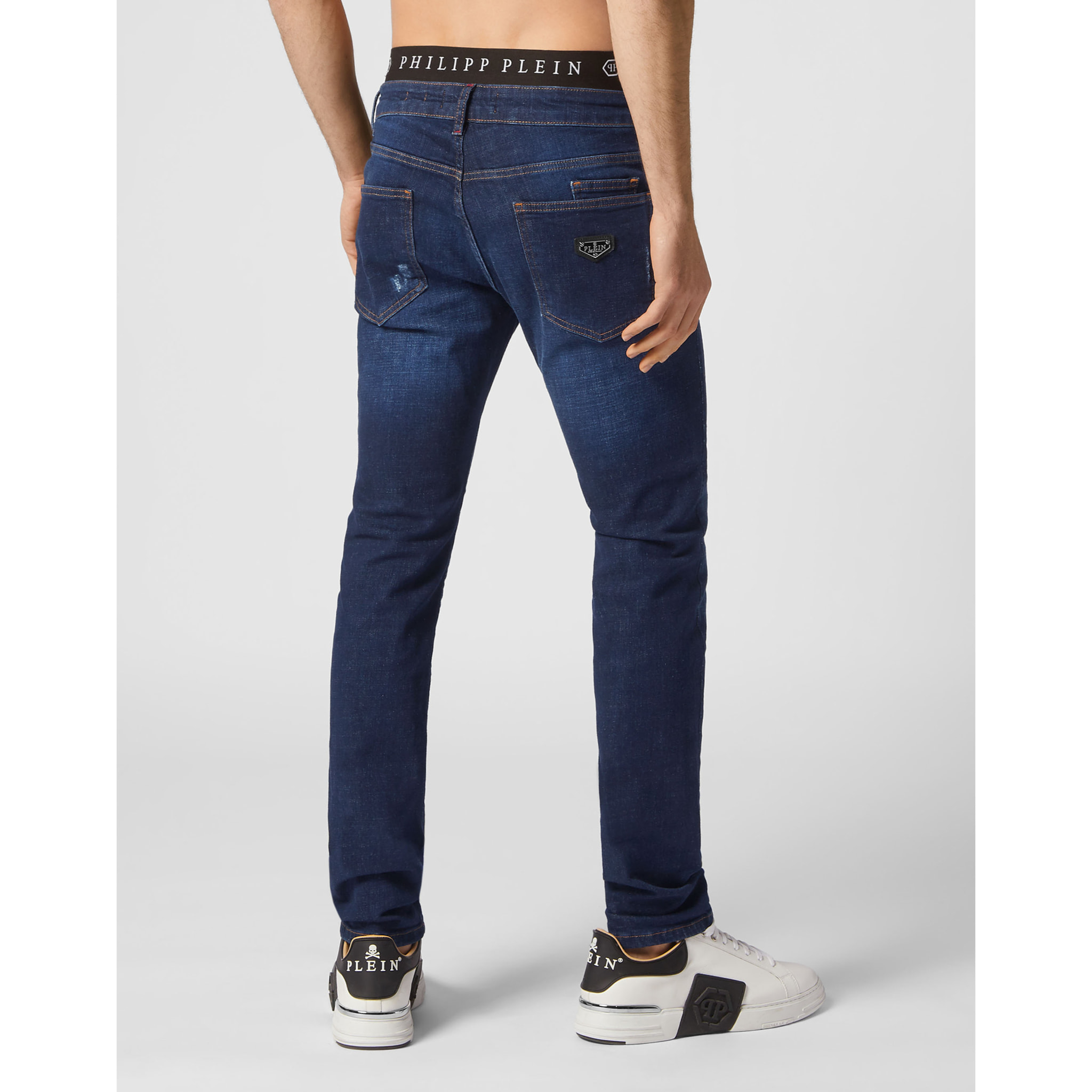 PHILIPP PLEIN Jeans taglio straight
