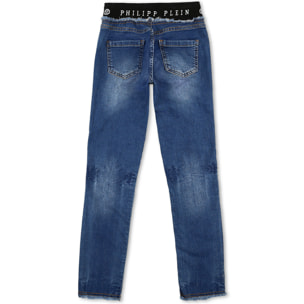 PHILIPP PLEIN Denim Trousers String