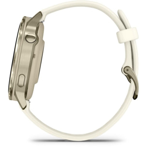 Montre sport GARMIN Venu 4 Beige/Lunar Or Silicone ivoir41mm