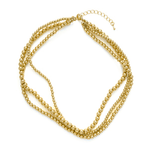 Collar Bielzu acabado oro amarillo 18k