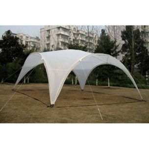 Tenda per eventi con zanzariera, colore bianco , mt 4x4