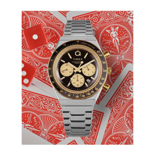 Timex Quartz Analog Chronograph Q Timex® Chronograph