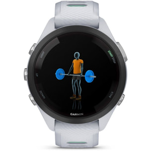 Montre connectée GARMIN Forerunner 265S Music BLANC / VERT AMOLED GPS LIVE TRACK