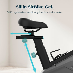 Cecotec Vélo d’appartement avec système de résistance magnétique réglable. APP.