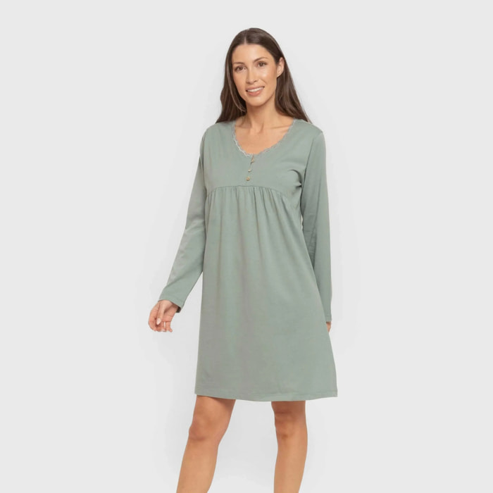 Canotta in pizzo semplice da donna m/l
