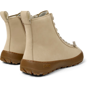 Botines - CAMPER Peu Serra - Beige - Piel nobuk