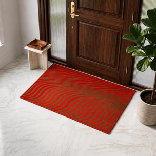 Tapis salon et chambre tissé motif géométrique FEBA