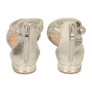 Sandali Donna Tata Italia Argentato