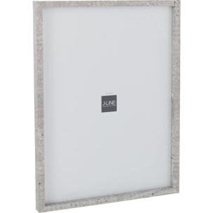 J-Line cadre photo Rectangle - bois - gris clair - 30 x 40 cm