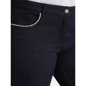 Fiorella Rubino - Jeans skinny con strass - Blu