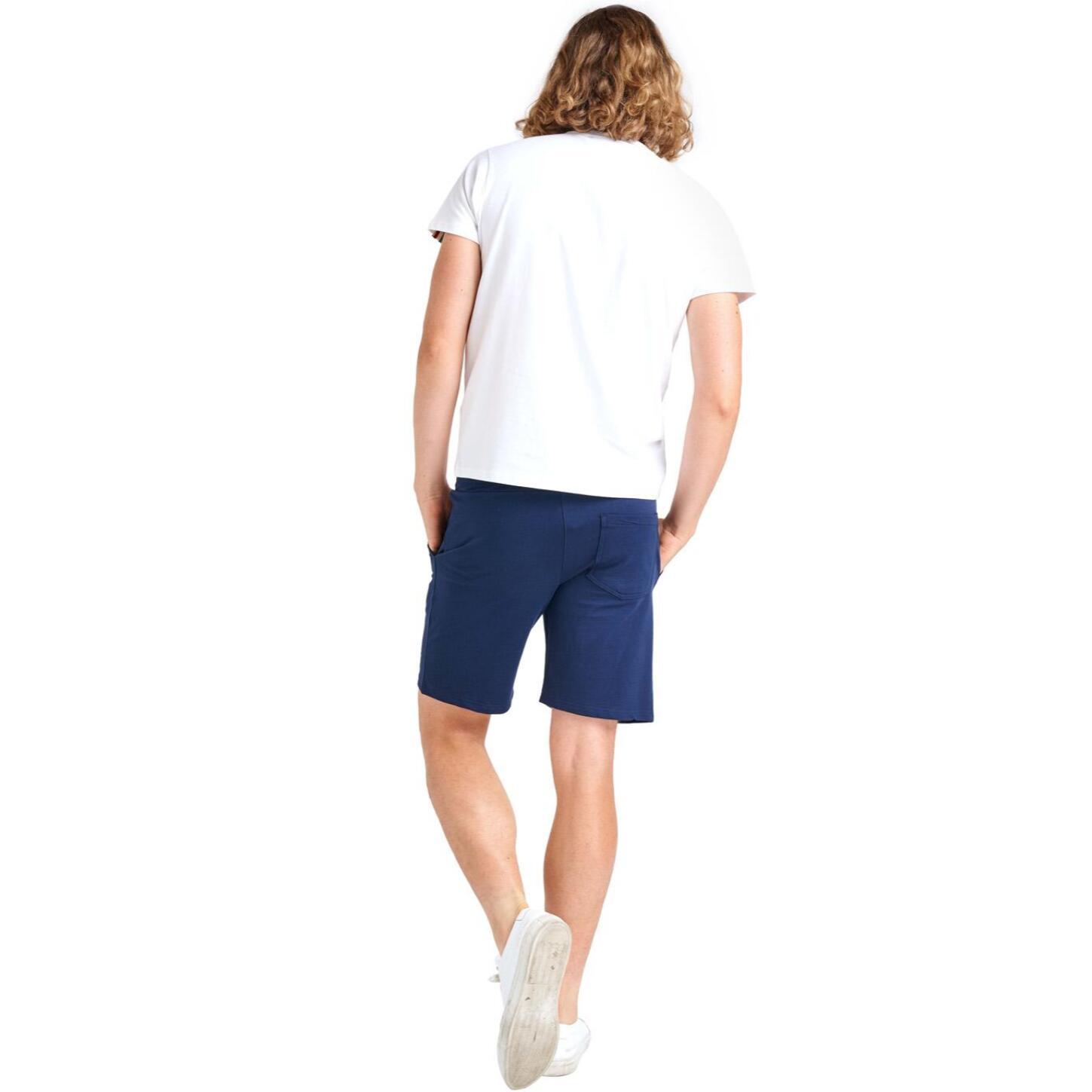 Camiseta básica de manga corta hombre logo grande