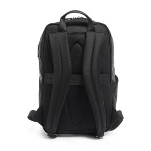 Zaino uomo Eldrin Chic - Tessuto & Ecopelle - Casual - 34.0 x 48.0 x 26.0 cm