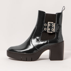 Botines 1658 NAPPA SHINNY BLACK/SOFIA color Black