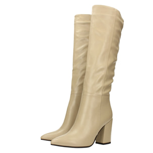 Stivali Donna Tata Italia Beige