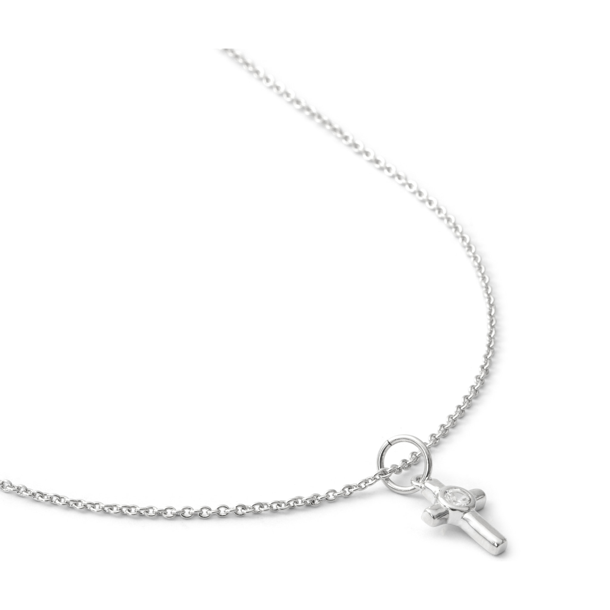 Collar Lanka acabado plata