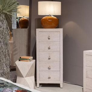 Chiffonnier Travertino 5 tiroirs Kare Design