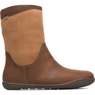 CAMPER Peu Cami - Botas Mujer Marrón