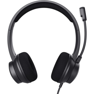 Micro-casque TRUST Ayda PC noir USB-ENC