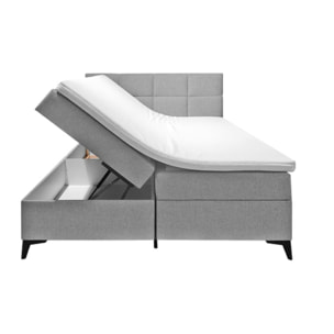 Lit boxspring 160x200 avec coffre - TRESSERVE