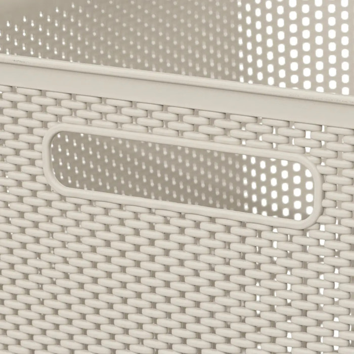 Panier en crochet Crochy 19L lin