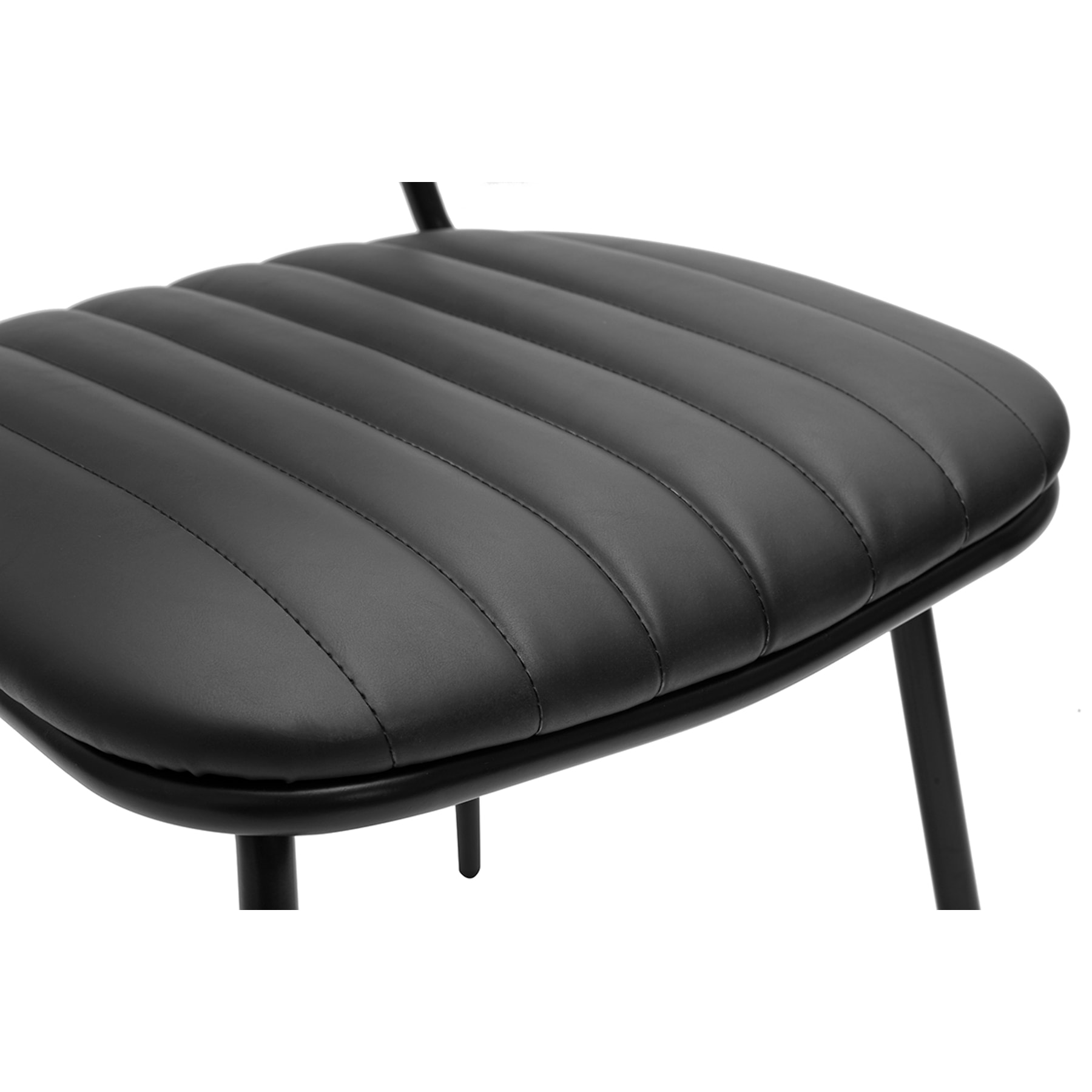 Chaises vintages noires (lot de 2) GALWAY
