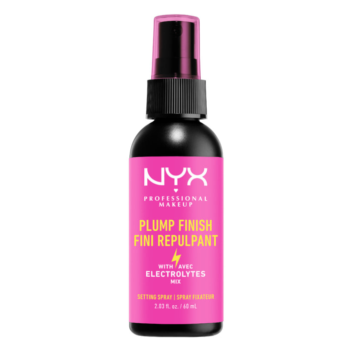 NYX Professional Makeup Plump Right Back Spray fixateur Transparente
