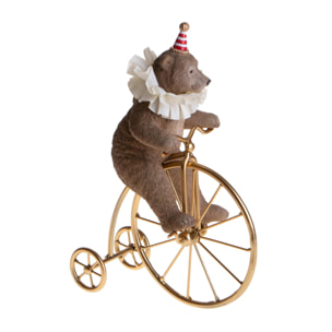 Orso circense con triciclo - Pezzi 1 - ORO - Bianchi Dino SpA