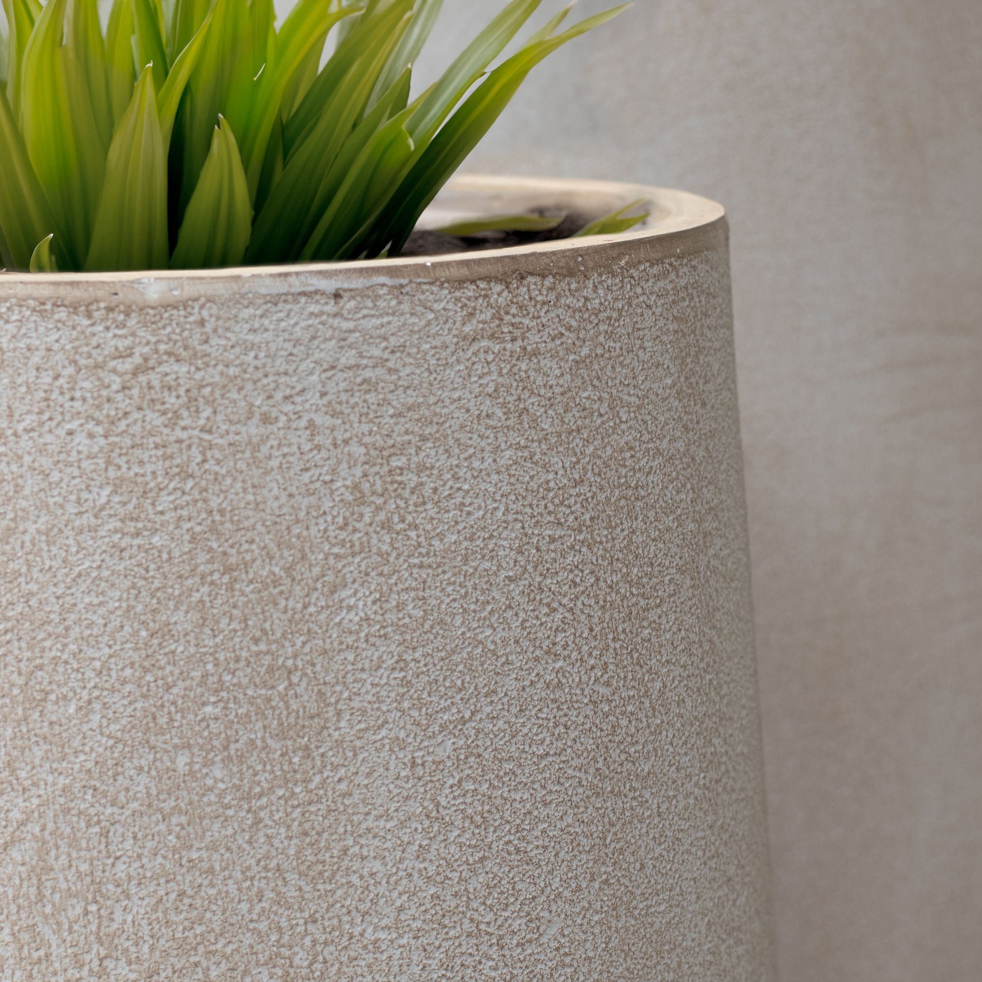 Set de 2 pots en terre d'argile  LAGOS