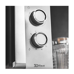 Cecotec Micro-ondes de 23 L avec grill ProClean 4110