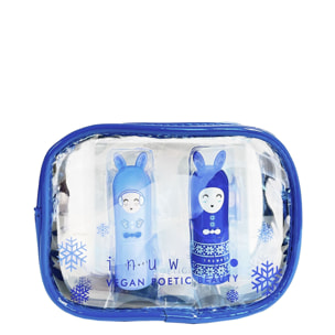 Skiclub - Trousse Baumes à Lèvres 2 x 3,5 g + Stickers