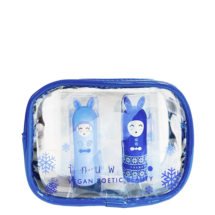 Skiclub - Trousse Baumes à Lèvres 2 x 3,5 g + Stickers