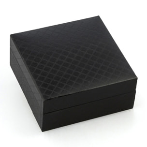 Pendientes Galia rosa brass bañado en oro amarillo 18K y cristales de Swarovski