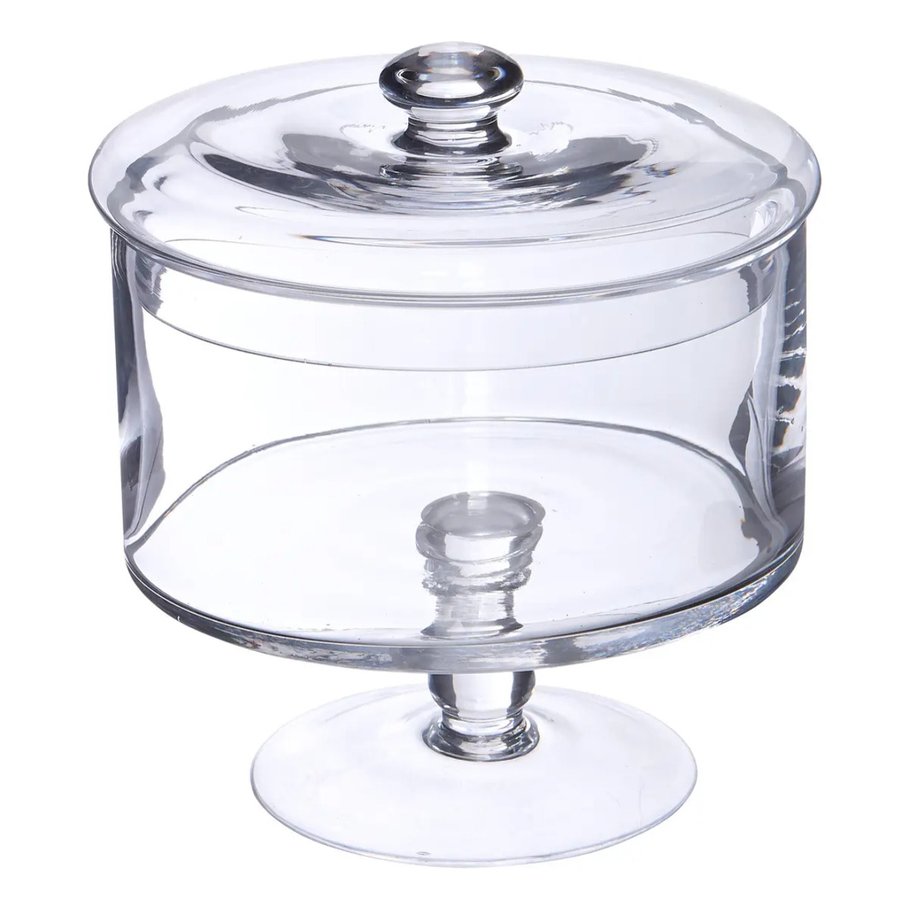 Bonbonnière verre sur pied 1,8L