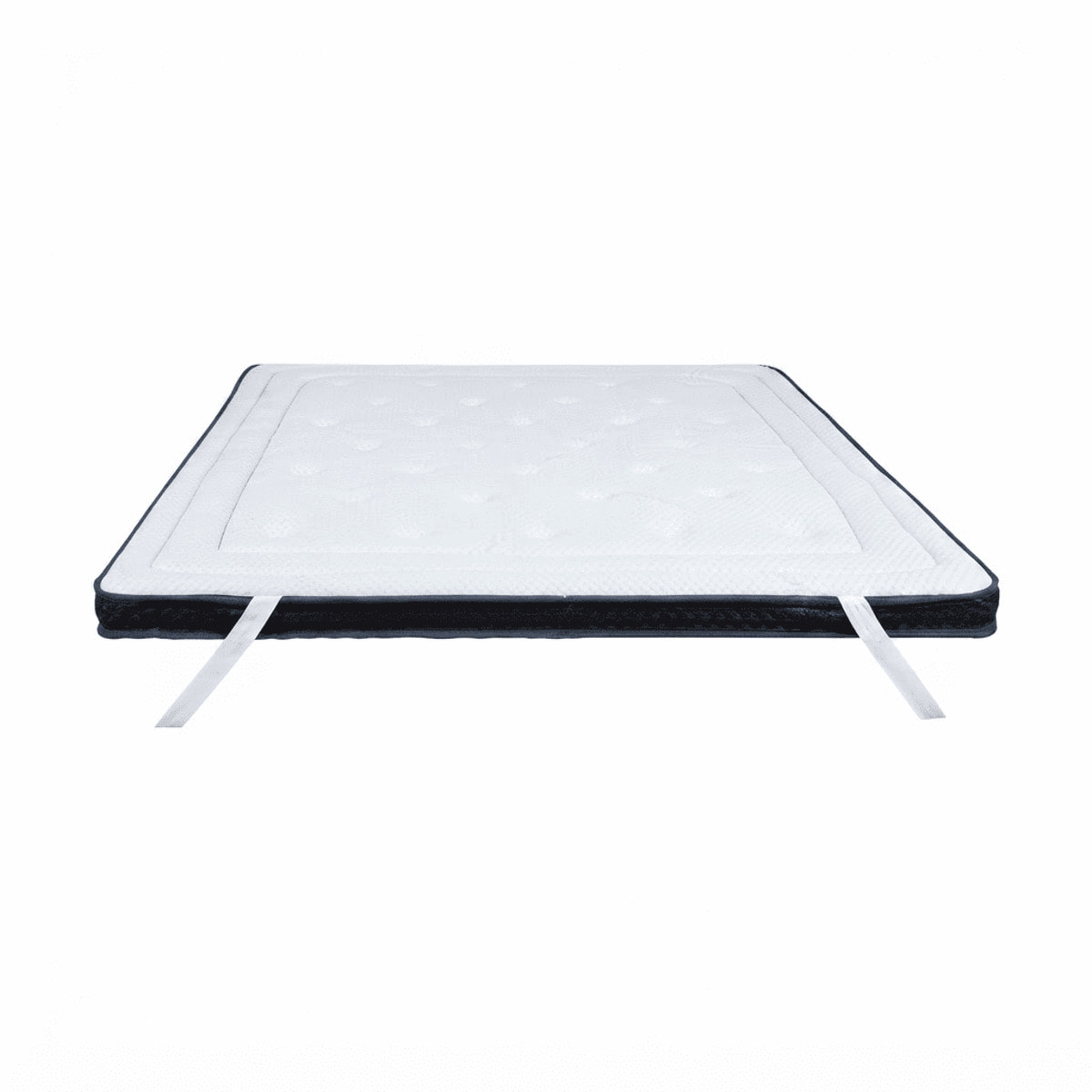 Surmatelas Privilège Mémoire de Forme, 5 cm d'épaisseur, Elastiques de Maintien, Confort Moelleux
