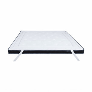 Surmatelas Privilège Mémoire de Forme, 5 cm d'épaisseur, Elastiques de Maintien, Confort Moelleux